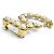 Spilla Chanel 24S Coco Mark No. 5 Pearl D'oro - vista 4