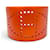 Hermès Hermes Evelyne Aluminum Bangle Orange  - view 1
