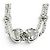 Tiffany & Co Collana Choker Tiffany Double Rope Heart 925 Argento