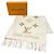 Stola in cashmere Louis Vuitton beige - vista 2