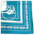 Hermès Sciarpa in seta Hermes Carre 55 Ex-Libris Turchese  - vista 6