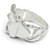 Ring Hermès Bague Hermes Vintage Boucles Sellier Argenté  - vue 3