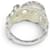 Ring Hermès Bague Hermes Vintage Boucles Sellier Argenté  - vue 4