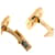 Hermès Gemelli Delta Hermes in metallo dorato D'oro - vista 3