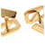Hermès Gemelli Delta Hermes in metallo dorato D'oro - vista 4