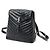 Zaino Saint Laurent Loulou Medium in pelle nera Nero