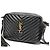 Borsa a tracolla Saint Laurent Lou Camera Bag Nero - vista 2