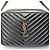 Borsa a tracolla Saint Laurent Lou Camera Bag Nero - vista 7