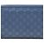 Monedero de piel azul Gucci