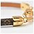 Pulsera Charm Monogram Louis Vuitton Castaño Dorado - vista 4