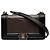 Boy Sac à bandoulière à chaîne Chanel Coco Mark pour garçon Marron Noir