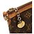 Bolso Louis Vuitton Monogram Palermo PM Castaño Negro - vista 5