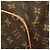 Bolso Louis Vuitton Monogram Palermo PM Castaño Negro - vista 8