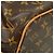 Bolso Louis Vuitton Monogram Palermo PM Castaño Negro - vista 9