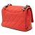 Borsa a Spalla Chanel Matelassé Coco Mark Chain Rosso - vista 2