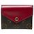 Cartera tríptico Zoe Monogram Louis Vuitton Castaño Rosa Fucsia