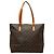 Borsa Tote Louis Vuitton Monogram Cabas Mezzo Marrone