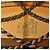 Hermès Sciarpa Hermes Grande Tenue Carre 90 Verde Arancione - vista 7