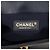 Chanel Blue Small Lambskin Embossed Cube Boy Flap Blu navy - vista 5