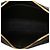 Céline Celine Black Medium Triomphe Coated Canvas Logo Crossbody Nero - vista 4