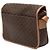 16 Céline Celine Bolso bandolera de lona revestida Macadam marrón Castaño - vista 2