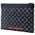 Pochette Apollo Upside Down Blue Monogram Ink Louis Vuitton Blu navy - vista 2
