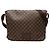 Louis Vuitton Marrone Damier Ebene Brooklyn GM