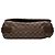 Louis Vuitton Marrone Damier Ebene Brooklyn GM - vista 3