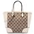 Borsa Bree in tela GG beige di Gucci, piccola