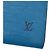 Louis Vuitton Pochette Accessoires in pelle Epi blu - vista 5