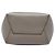 Céline Borsa Celine Gray Small Soft Grained Calfskin Seau Sangle Bucket Bag Marrone - vista 3