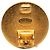 Orecchini a clip Chanel Gold CC placcati oro con perle finte intrecciate e smalto D'oro - vista 3