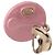 Orecchini Chanel Pink CC placcati oro ed smalto a clip - vista 3