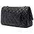 Chanel Black Quilted Aged Calfskin Reissue 2.55 Double Flap 227 Nero - vista 2