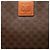 Céline Clutch de lona revestida Celine Marrón Macadam Castaño - vista 6