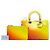 Diorissimo Satchel aus Kalbsleder mit gelbem Farbverlauf, Größe Medium - Ansicht 7