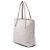 Tote Open Convertible in Vitello Daino bianco Prada Bianco sporco - vista 2