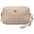 Pochette da polso in nylon Vichy beige Miu Miu