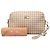 Pochette da polso in nylon Vichy beige Miu Miu - vista 6