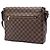 Louis Vuitton Marrone Damier Ebene District MM - vista 2