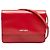 Borsa a tracolla Prada Red Saffiano Vernice Rosso