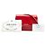 Borsa a tracolla Prada Red Saffiano Vernice Rosso - vista 7
