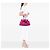Tote Le Trente in agnello rosa cannage Dior - vista 5