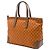Tote en toile GG Web orange Gucci - vue 2