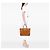 Tote en toile GG Web orange Gucci - vue 6