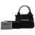 Balenciaga Borsa Satchel in Denim Nero Navy XS - vista 7