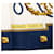 Sciarpa in seta Hermès White Les Cles 90 Blu navy  - vista 5