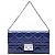 Portafoglio con catena Miss Dior in vernice blu cannage Dior Blu scuro