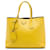 Prada Borsa Double Saffiano Cuir Gialla Medium Giallo