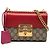 Gucci Beige Small GG Supreme Padlock Crossbody